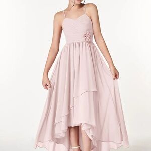 NEW Azazie Junior Bridesmaid Blushing Pink J18